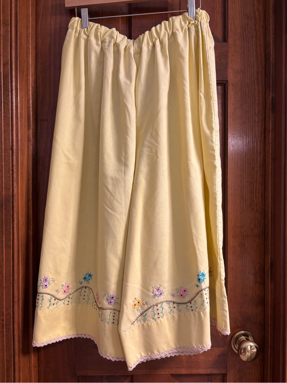 Handmade upcycled vintage Pillowcase coulottes.